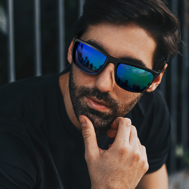 [3 Pairs] FEICE Polarized Unisex Sunglasses – UV Protection, Lightweight Square Frames for Everyday Outdoor Use, Summer 2025 Trends, Great Father's Day Gifts