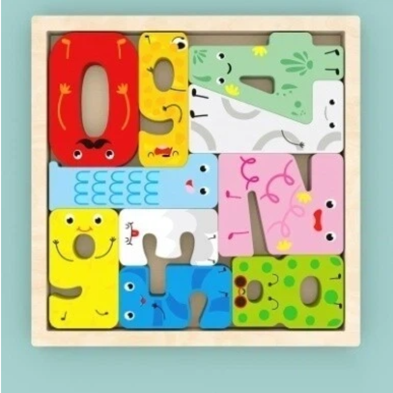 Wooden 3D Chunky Puzzle