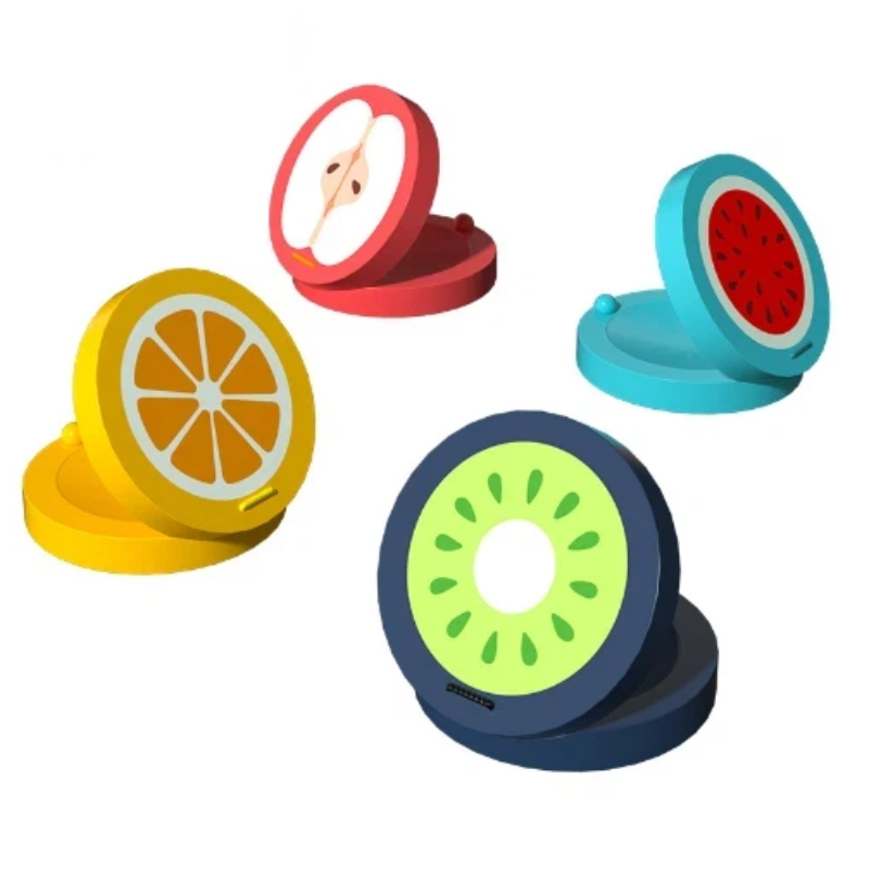 Wooden Fruit Clappers Set | Montessori Musical Percussion Toy for Toddlers | Early Education Wooden Rhythm Instrument