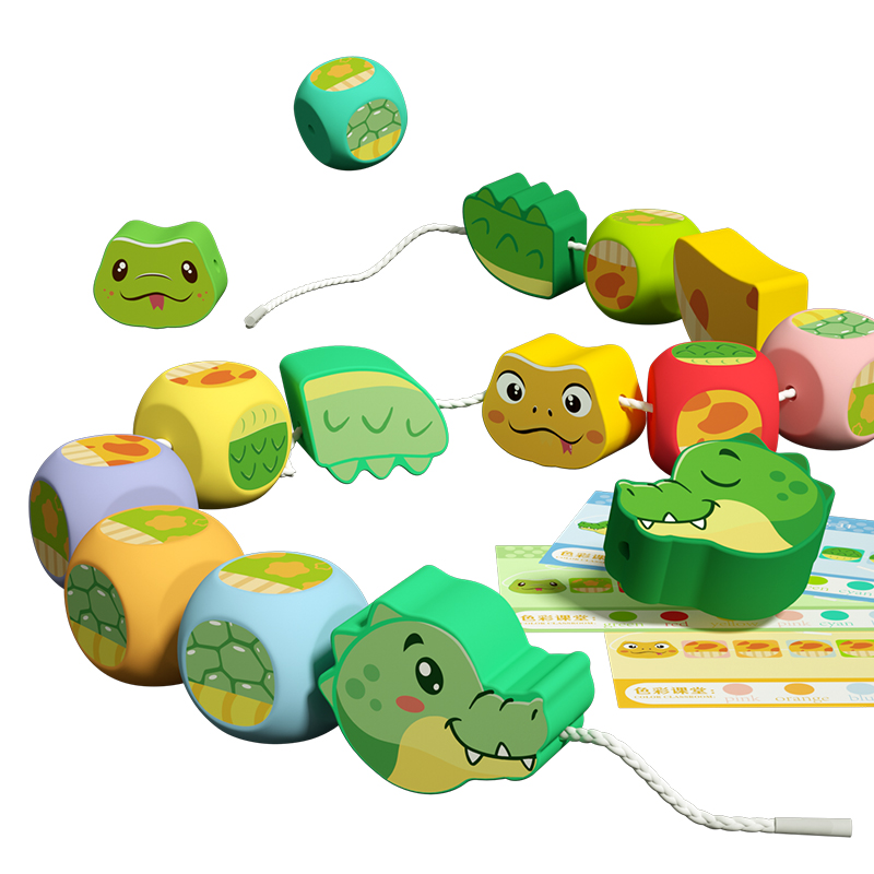 Animal dice beads