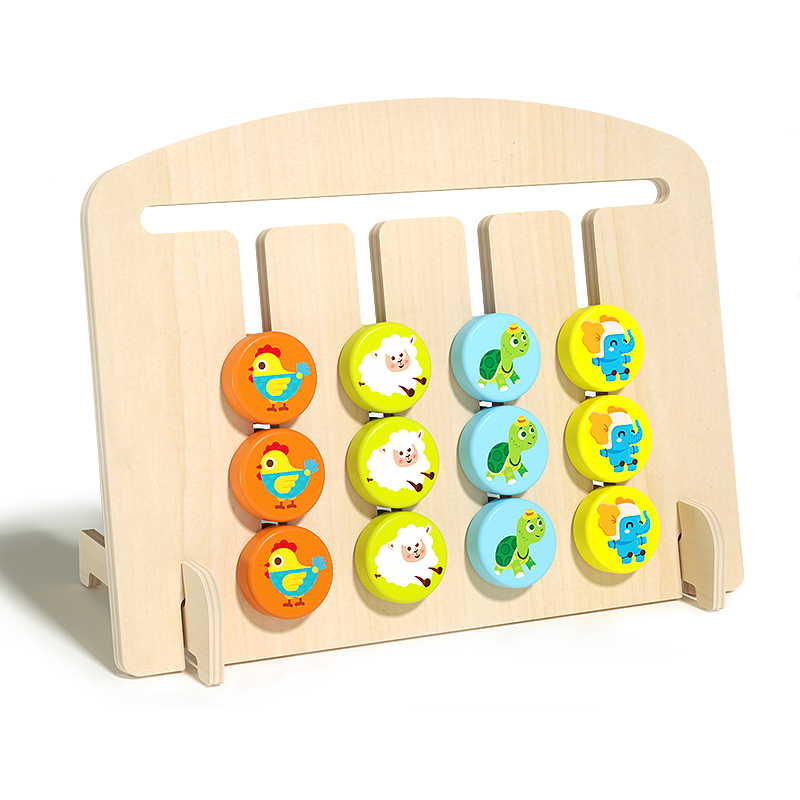 Wholesale Wooden Color & Position Matching Board Game | Montessori Logic Toy Supplier