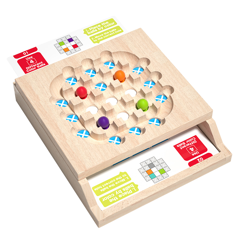 Moving Beads Illusion Puzzle