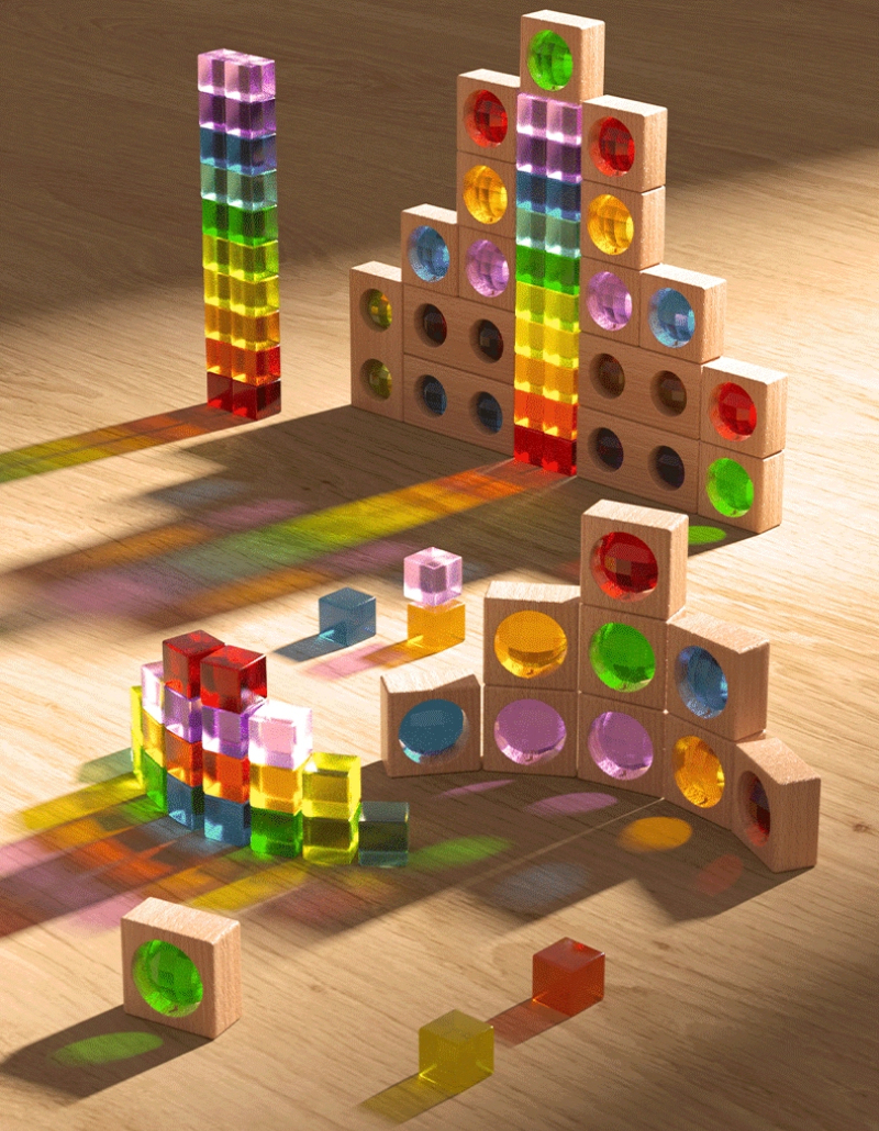 Rainbow Gem Blocks