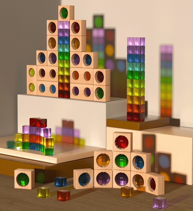 Rainbow Gem Blocks