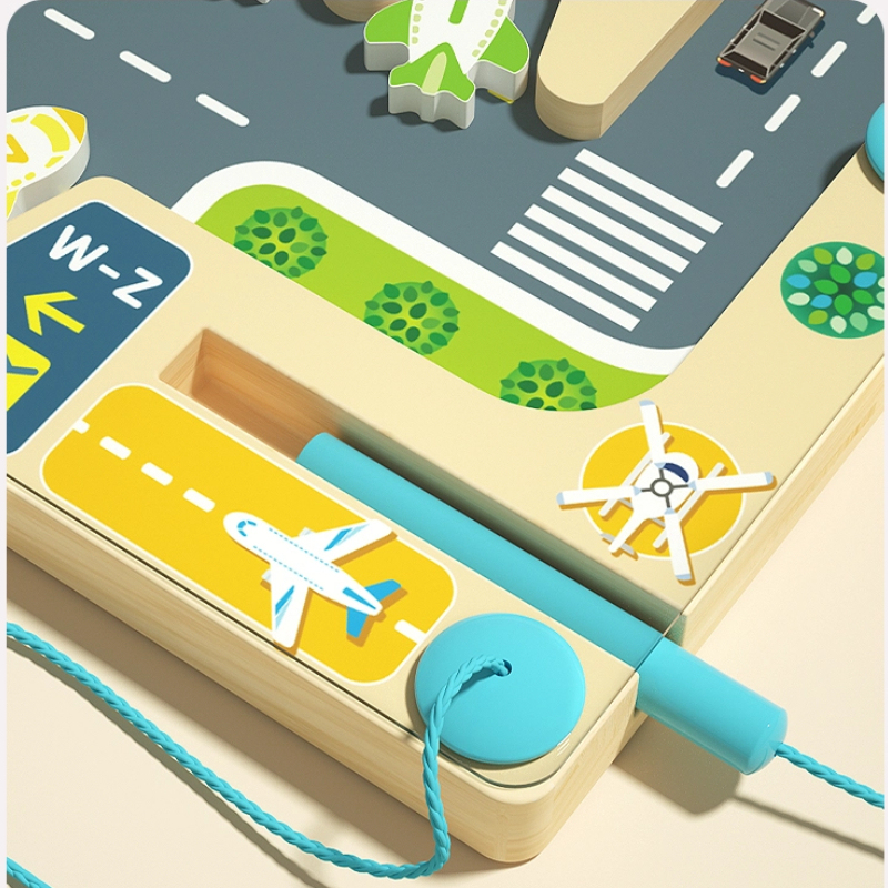 Wholesale Wooden Magnetic Alphabet Maze Board | Montessori Educational Toy Supplier