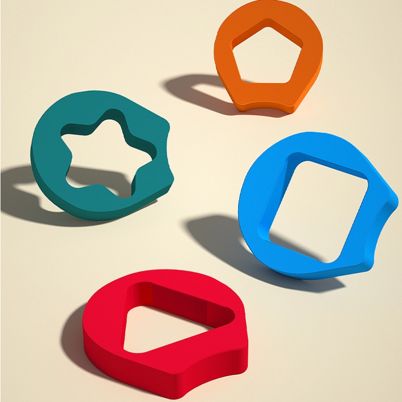 Flower Shape Wooden Stacking Column