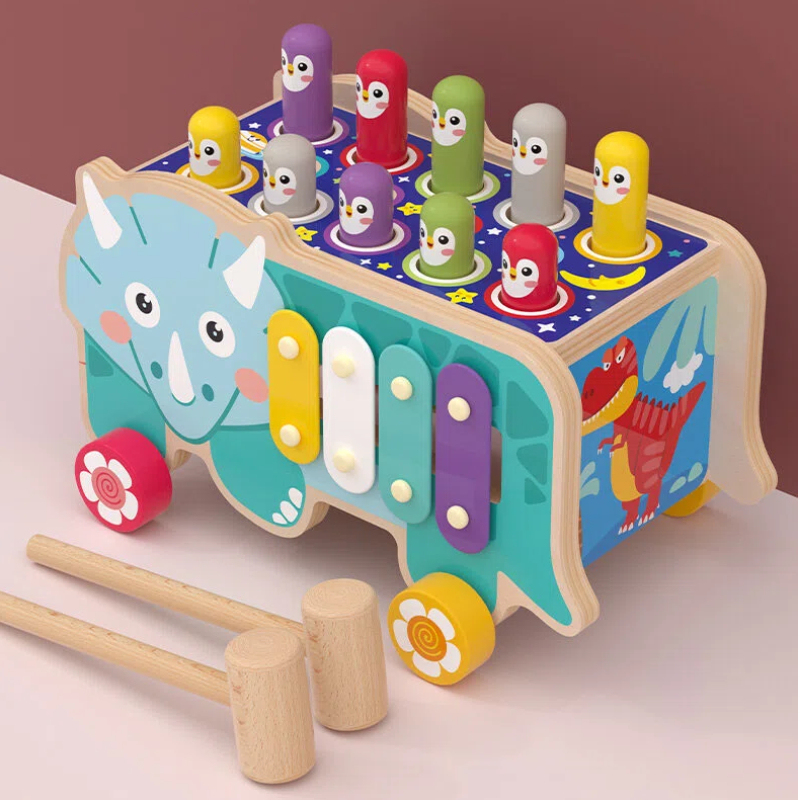 Whack-a-Mole Game (Dinosaur)