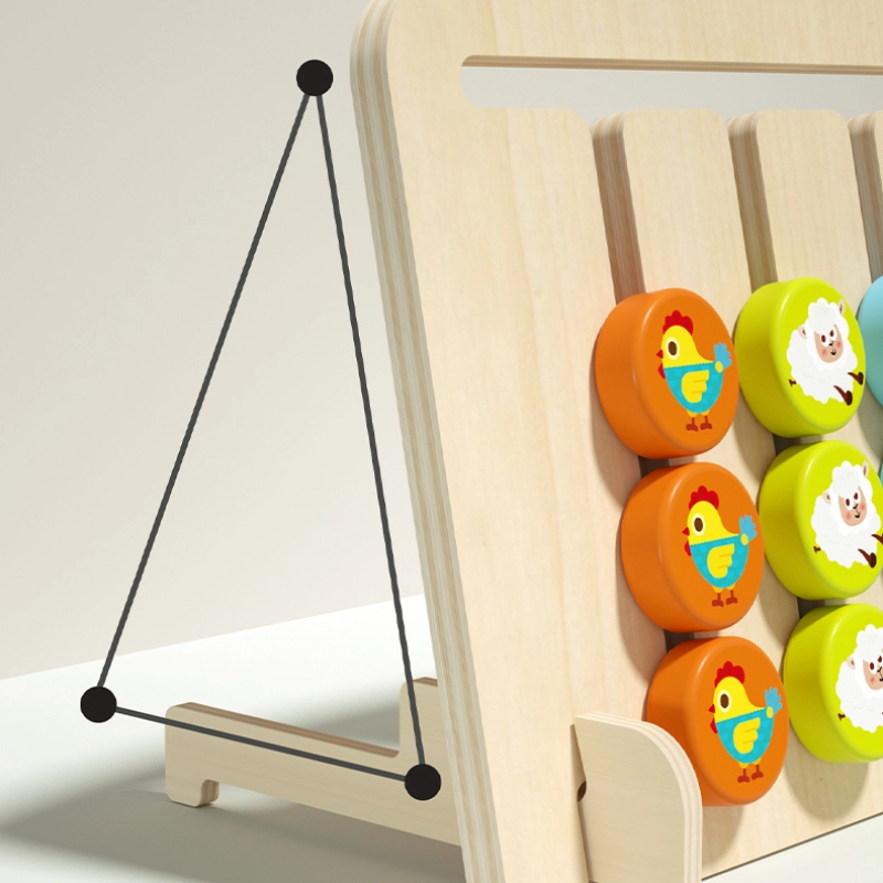 Wholesale Wooden Color & Position Matching Board Game | Montessori Logic Toy Supplier