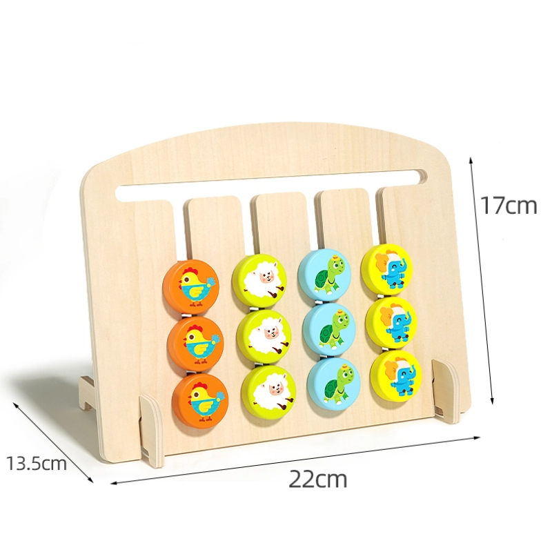 Wholesale Wooden Color & Position Matching Board Game | Montessori Logic Toy Supplier