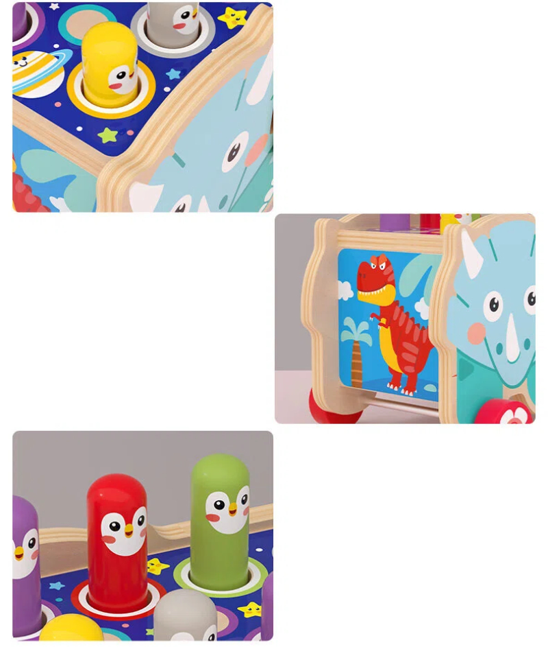 Whack-a-Mole Game (Dinosaur)