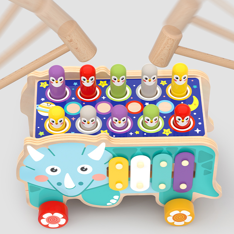 Whack-a-Mole Game (Dinosaur)