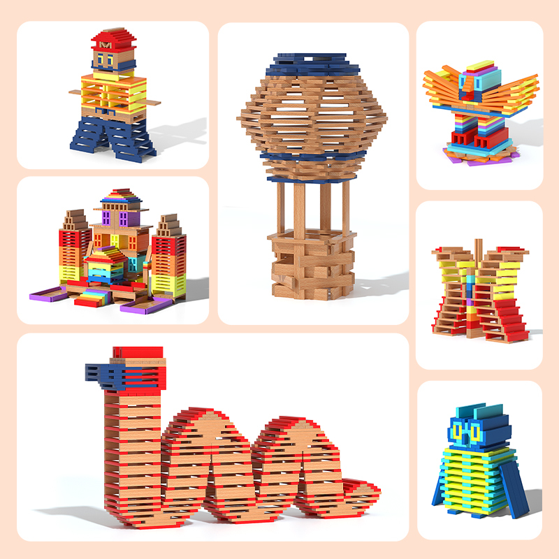 Archimedes building blocks (1000 pieces)
