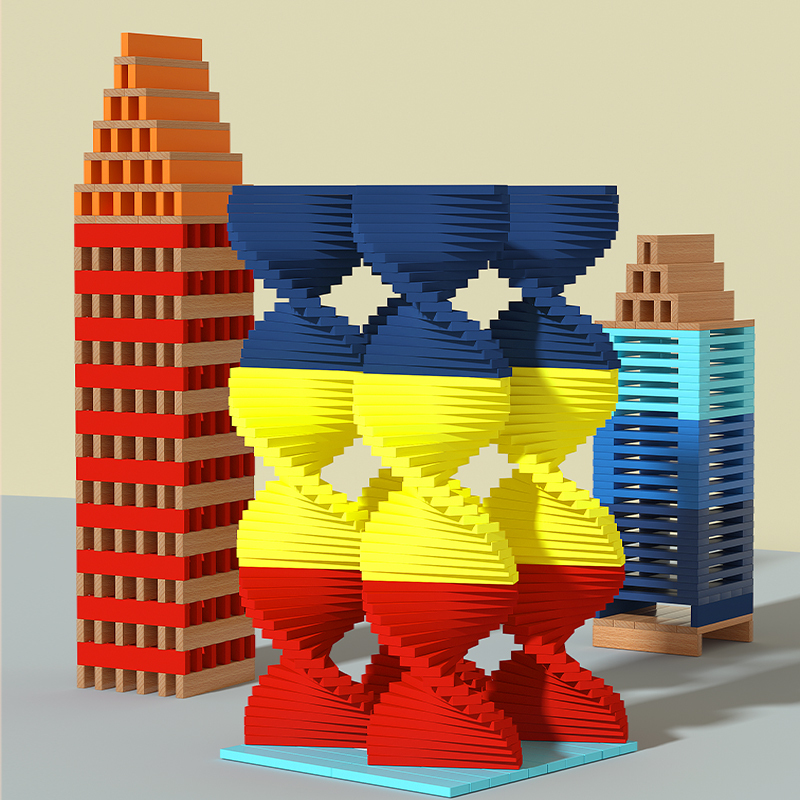 Archimedes building blocks (1000 pieces)