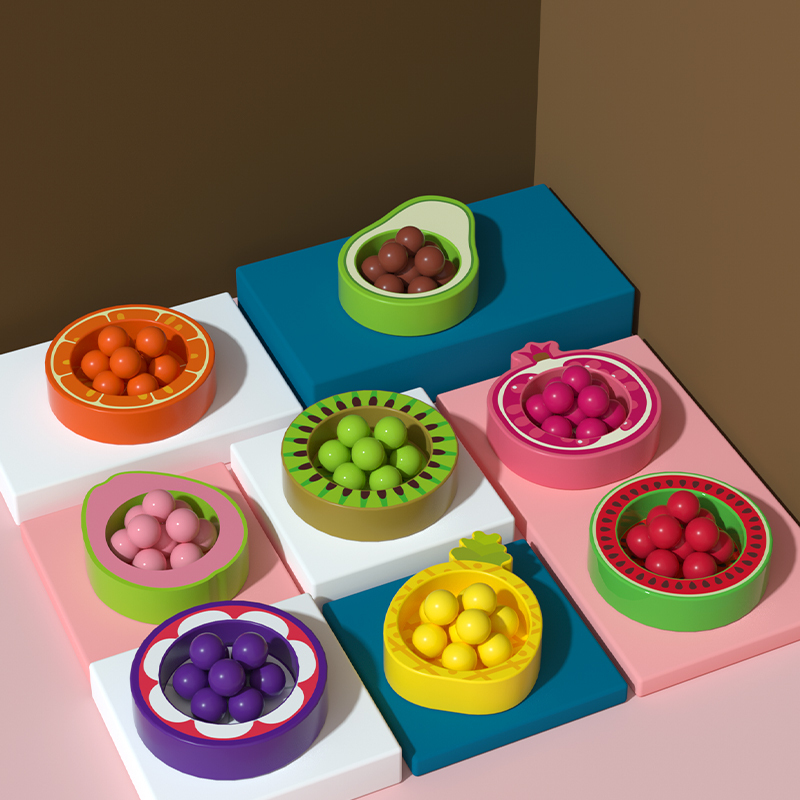 Wooden Color Sorting & Board Game Set | Montessori Fine Motor Skill Toy for Wholesale & OEM