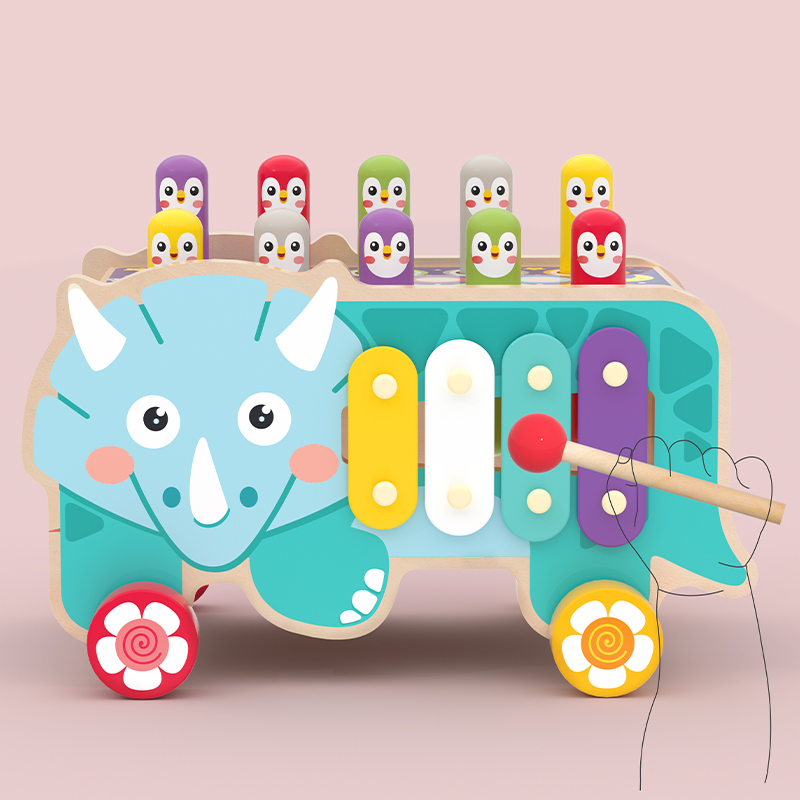 Whack-a-Mole Game (Dinosaur)