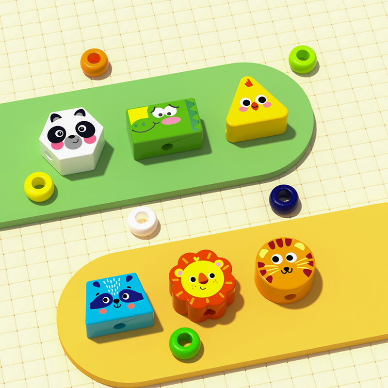 Three-level Digital Animal Beads