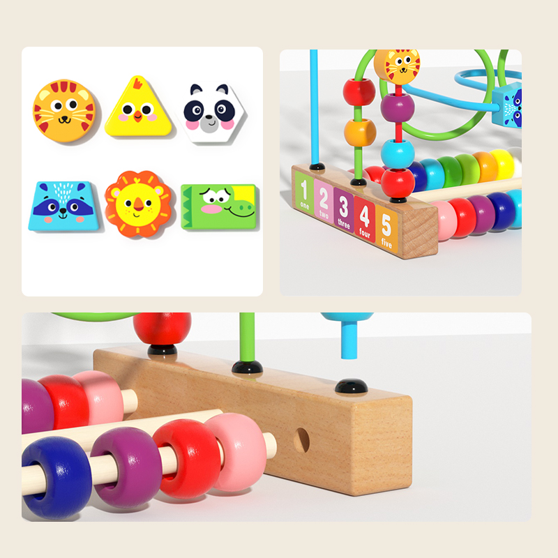 Three-level Digital Animal Beads
