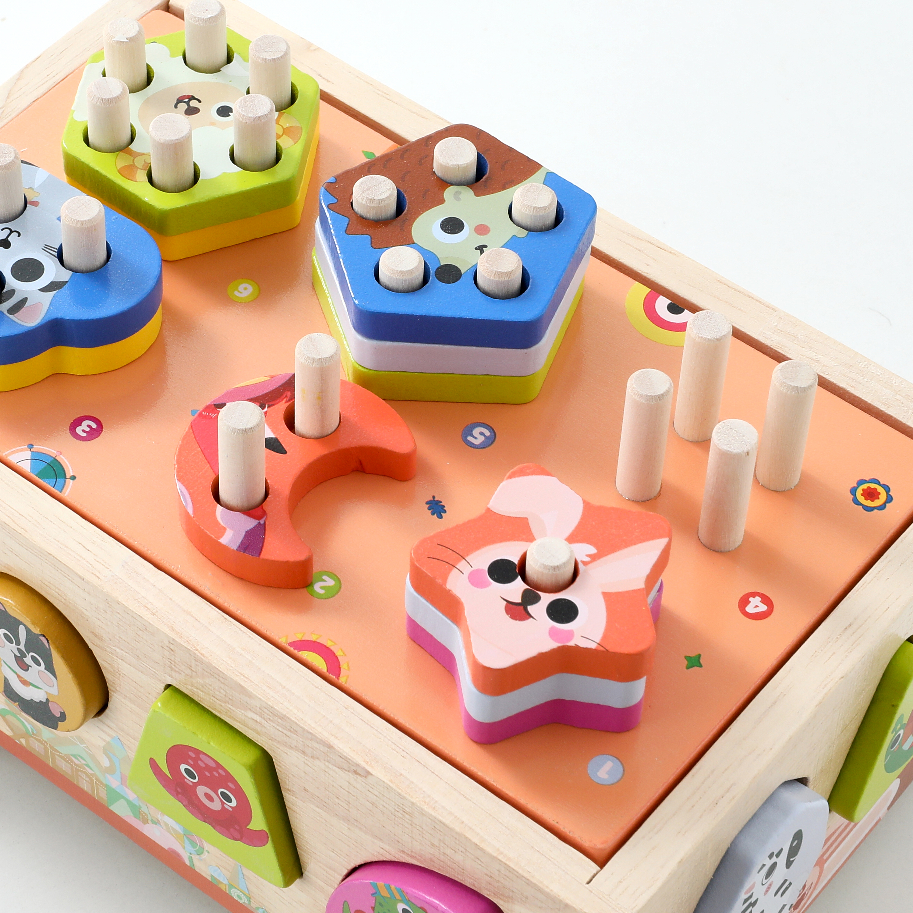 Wooden Intelligence Car