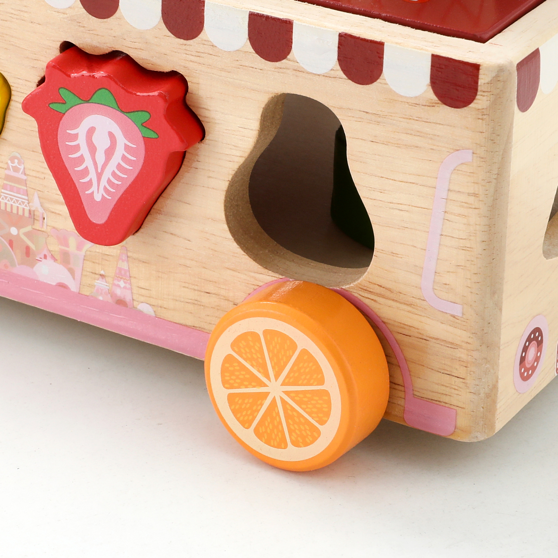 Wooden Ice-crem Car