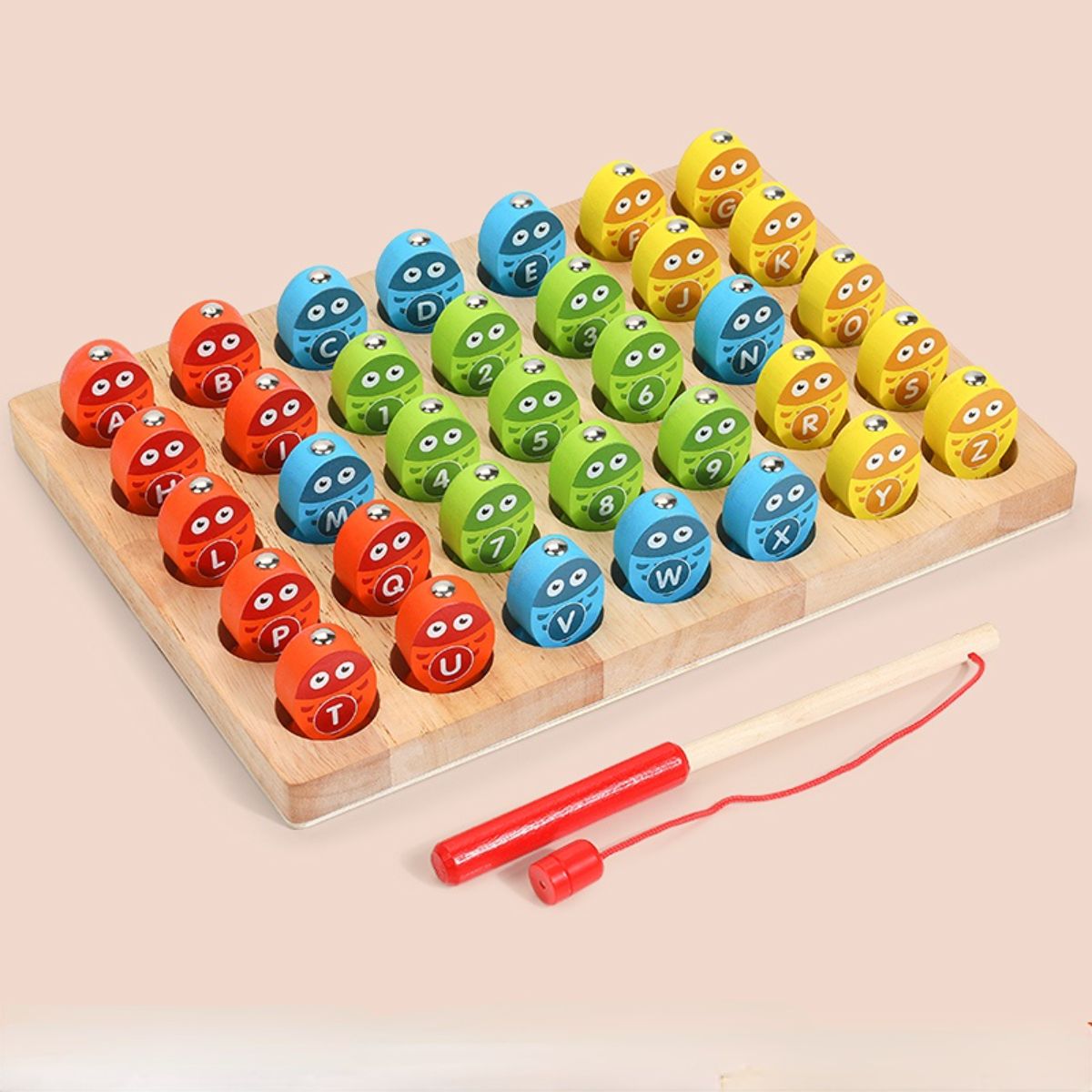 Educational Fishing Game for Letters and Numbers