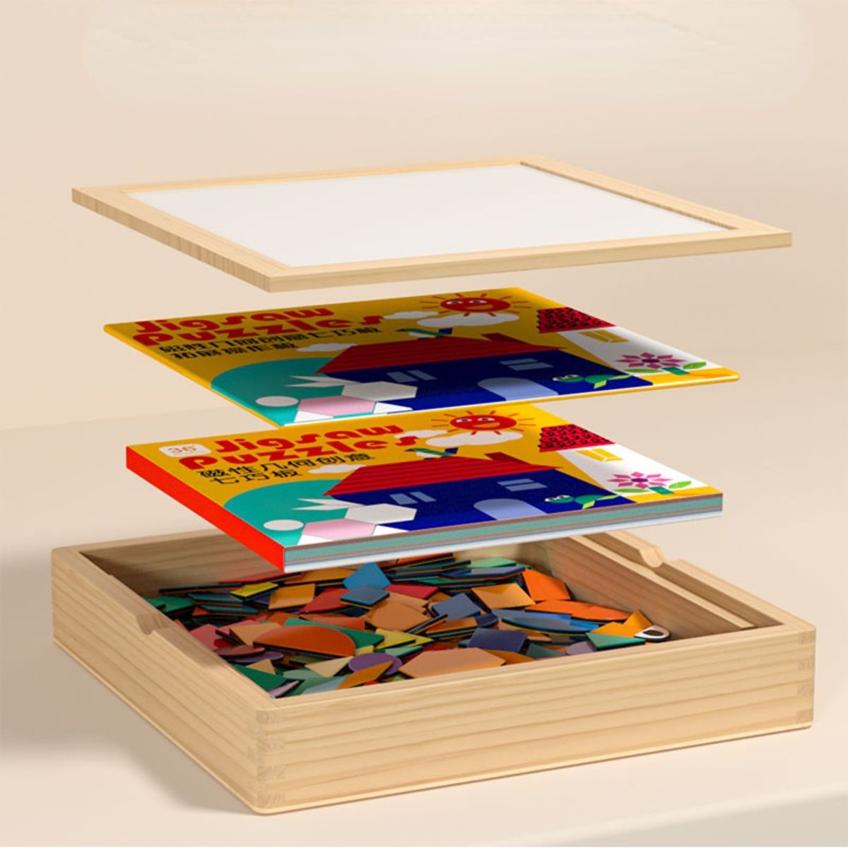 Creative Educational Animal Shape Puzzle Toy