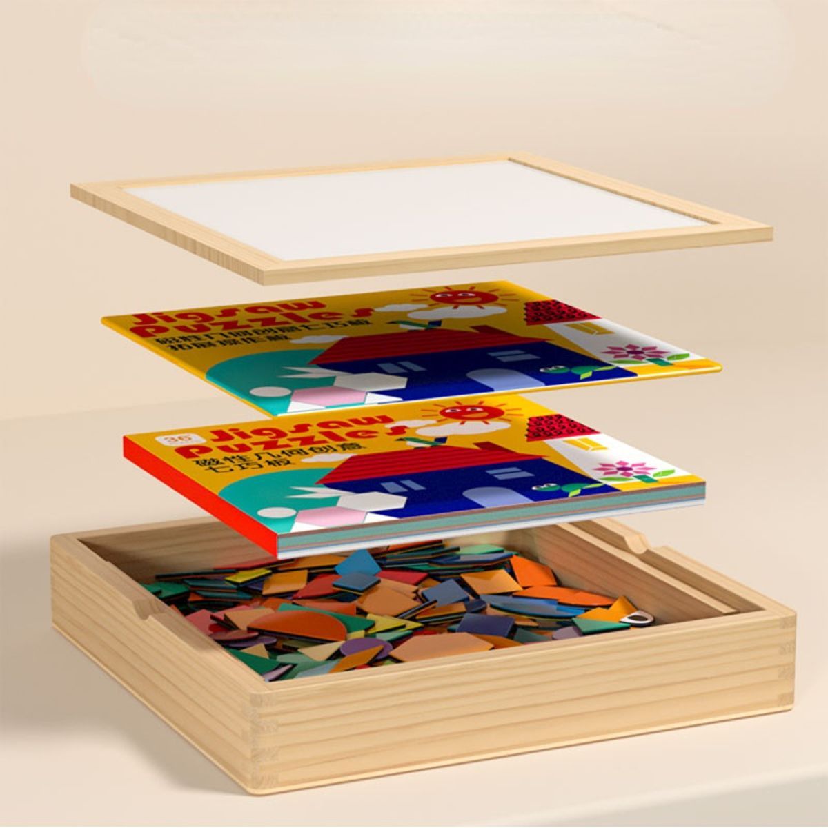 Creative Educational Animal Shape Puzzle Toy