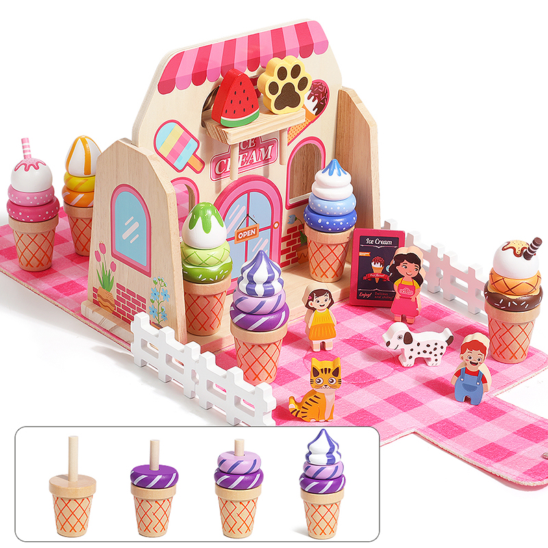 DIY Pretend Ice Cream Shop