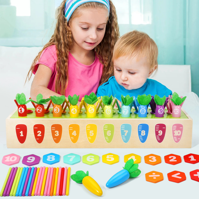 Carrot counting pairing car (color box)