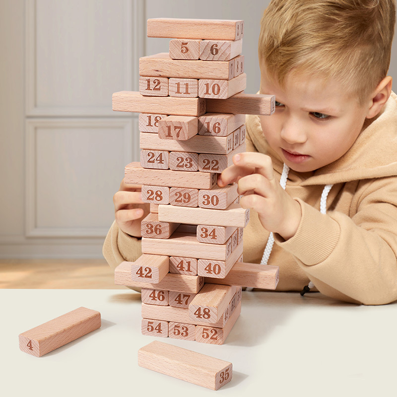 54 beech wood digital stacking height