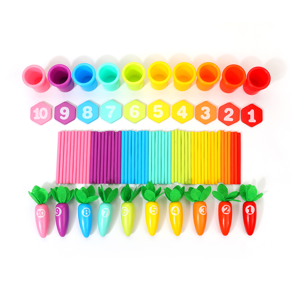 Carrot counting pairing car (color box)