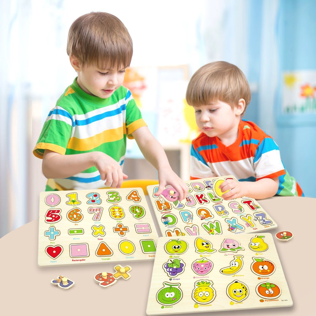 Children's skill development board.