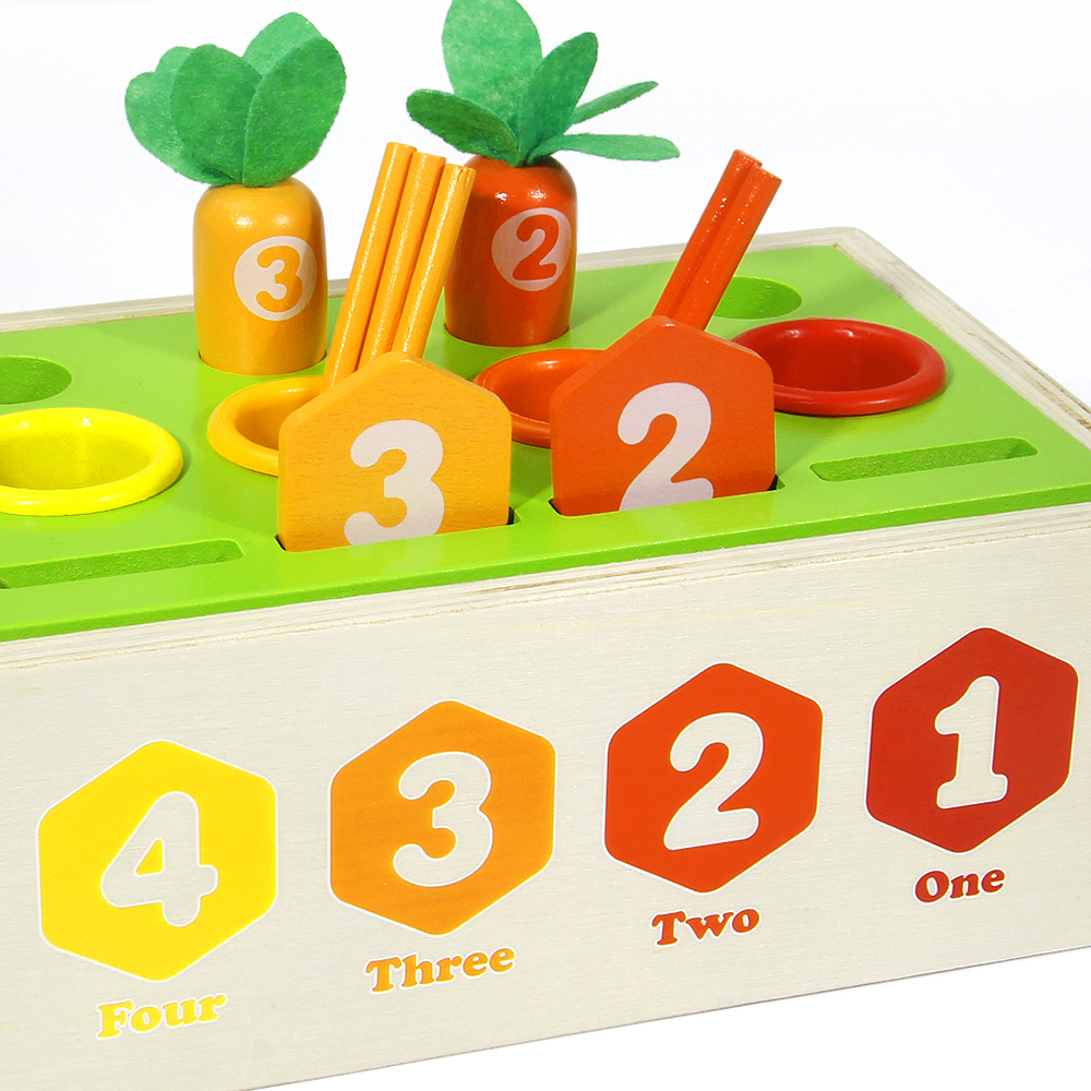 Carrot counting pairing car (color box)