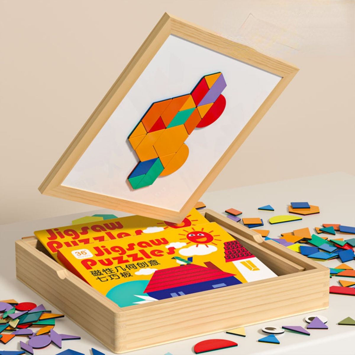 Creative Educational Animal Shape Puzzle Toy