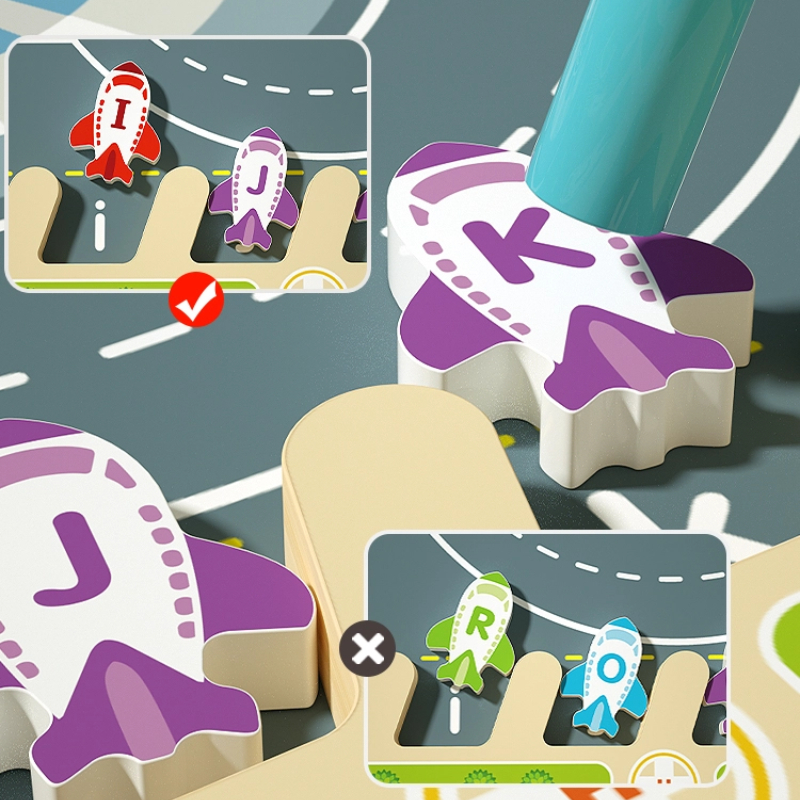 Wholesale Wooden Magnetic Alphabet Maze Board | Montessori Educational Toy Supplier