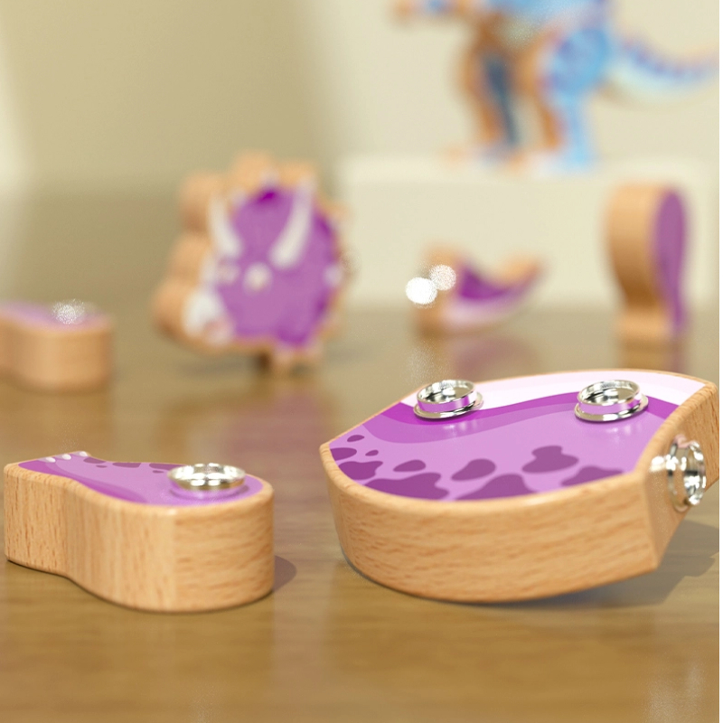 Jurassic Wooden Dinosaur Assembly Set