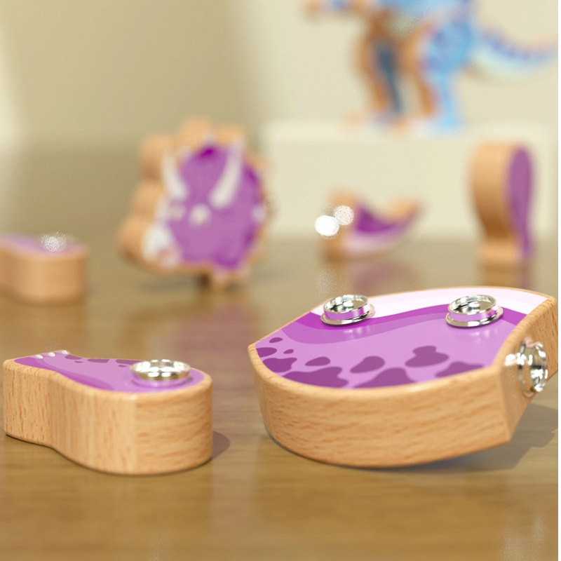 Jurassic Wooden Dinosaur Assembly Set