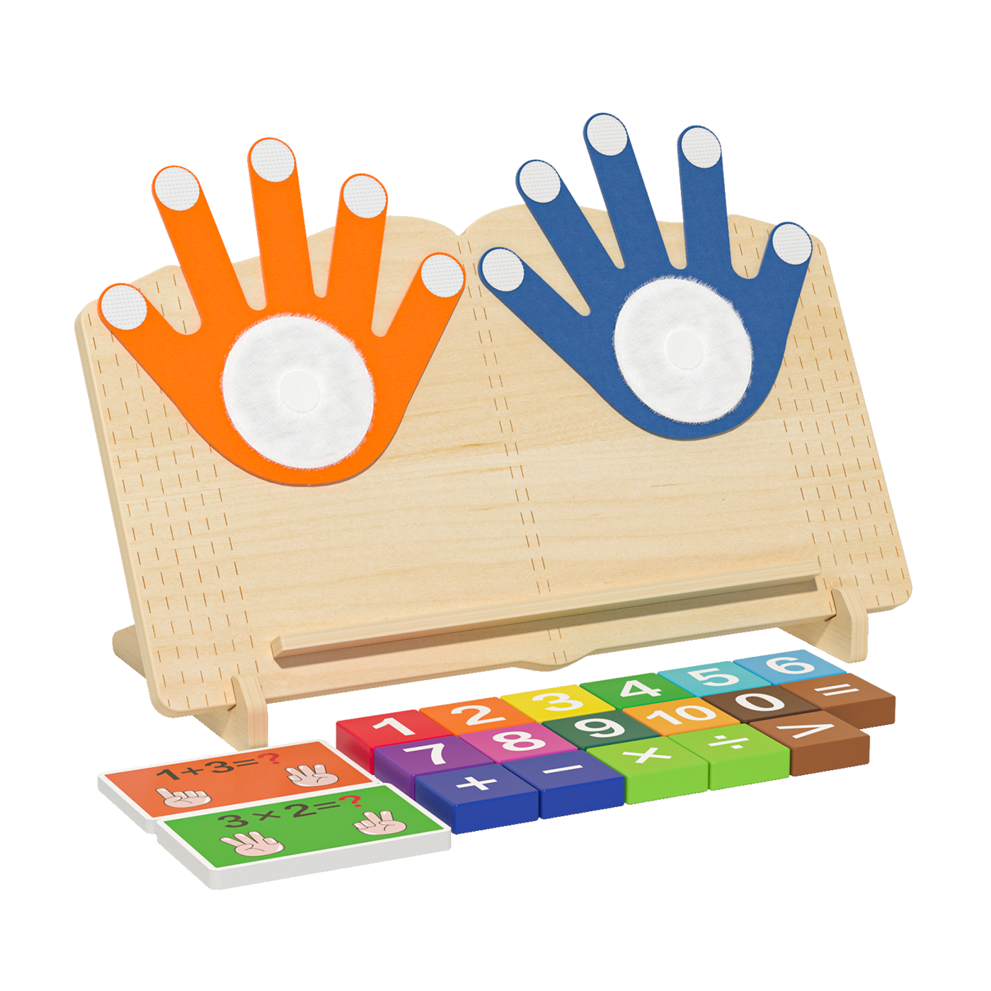 Montessori digital enlightenment wooden toys