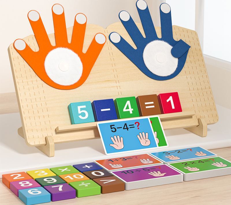 Montessori digital enlightenment wooden toys