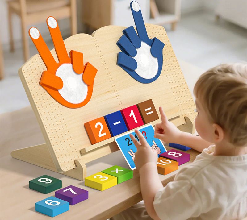 Montessori digital enlightenment wooden toys