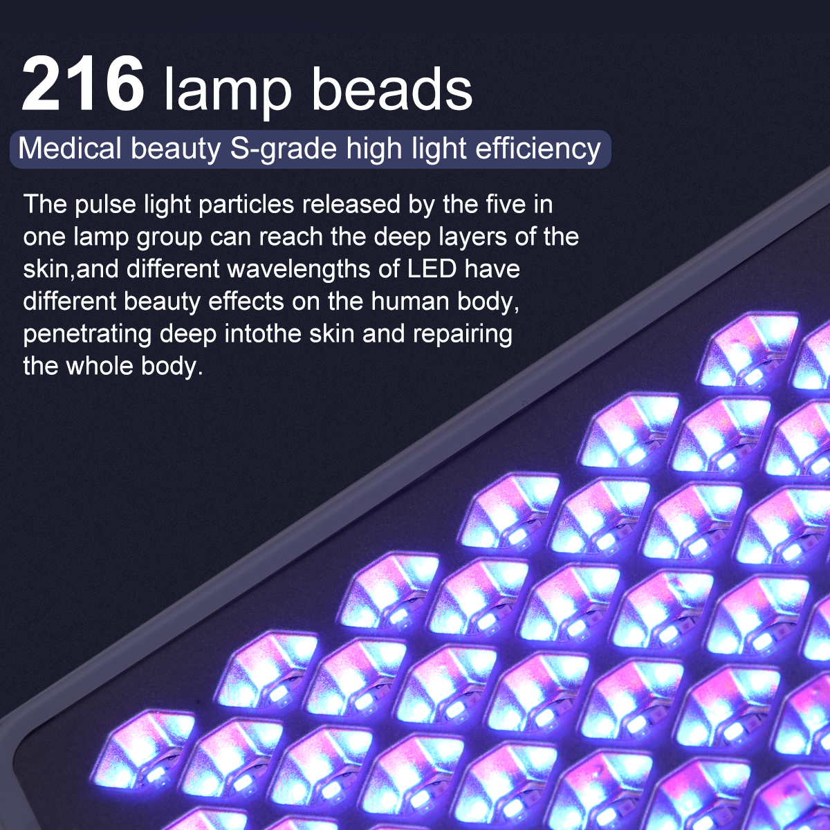 Wholesale Home Red Light Therapy Panel Light Device Led Therapy Lamp Table Lamp Infrared Led Panel Portable Therapy Lamp