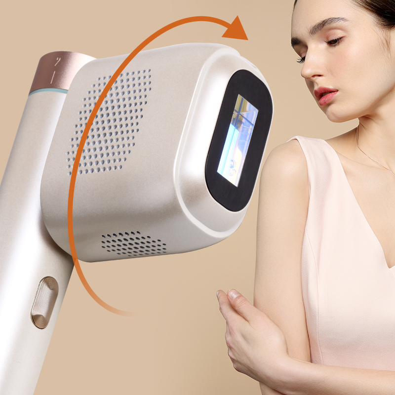 Custom Laser Hair Removal for Women and Men IPL Hair Removal with Ice-Cooling System for Painless & Long-Lasting Result Permanent at-home Epilation with Unlimited Flashes