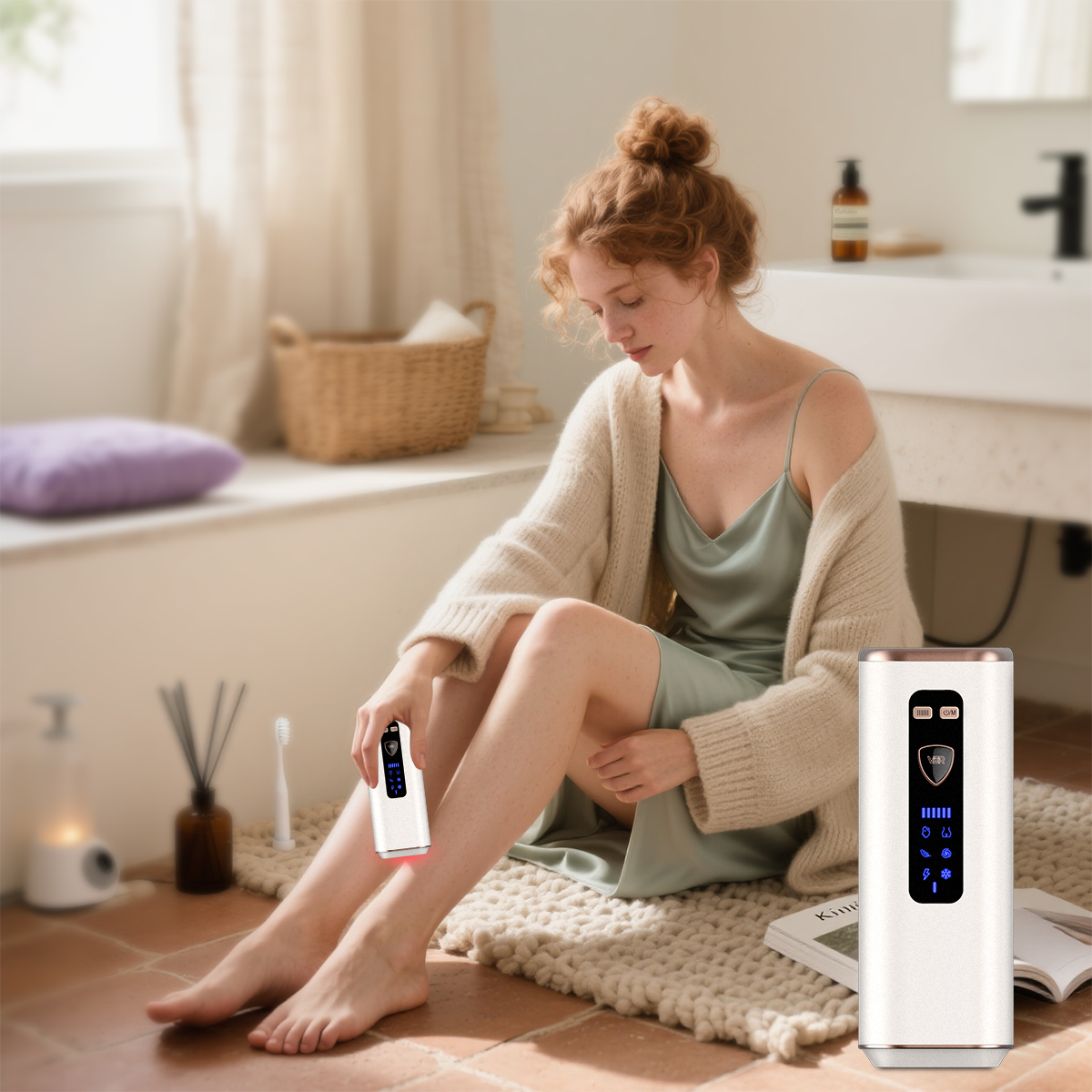 Shenzhen JVK At Home IPL Hair Removal For Soft And Glowing Skin Portable IPL Laser Hair Removal Household