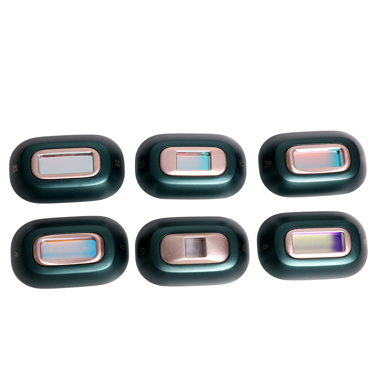 Aolemon Six Heads IPL Photofacial Sapphire Ice Cooling Permanent Hair Cut Painless Women's Electric Removal Hair Device Laser IPL Hair Remover Like JOVS Beauty Device