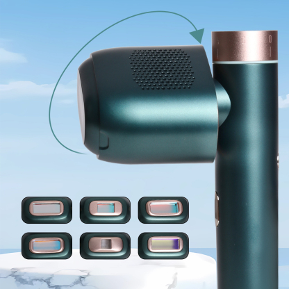 Aolemon IPL Home Hair Removal Device For Women and Men JVK Six Heads Electric Remover For Whole Body Hair Remover