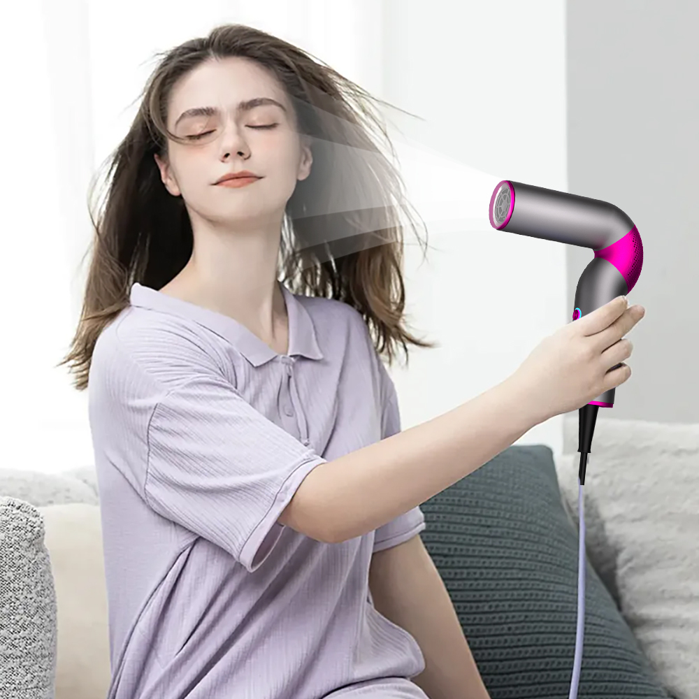 Aolemon New Lightweight High-Speed Electric 110000 Rpm Ionic Hair Dryer with AC Motor for Fast Drying Professional Salon & Hotel Use