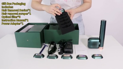 JVK Custom Sapphire Ice Cooling IPL Hair Removal Device For Women and Men Smooth Skin 