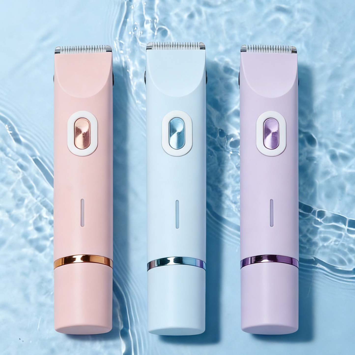 Aolemon Painless Dual-Head Electric Epilator Rechargeable Portable Hair Remover