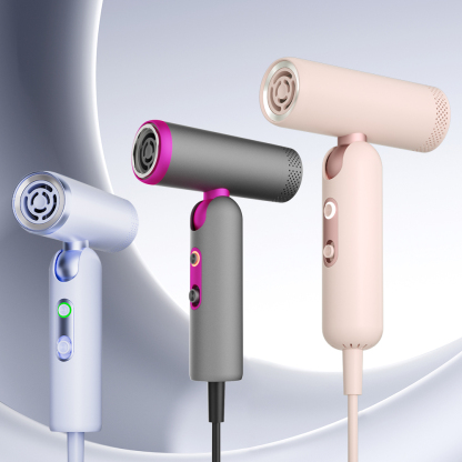 Aolemon High-Power Electric Travel Mini Hair Dryer Motor Ionic Feature for Home Care Customized Hair Salons for Hotel Household Use