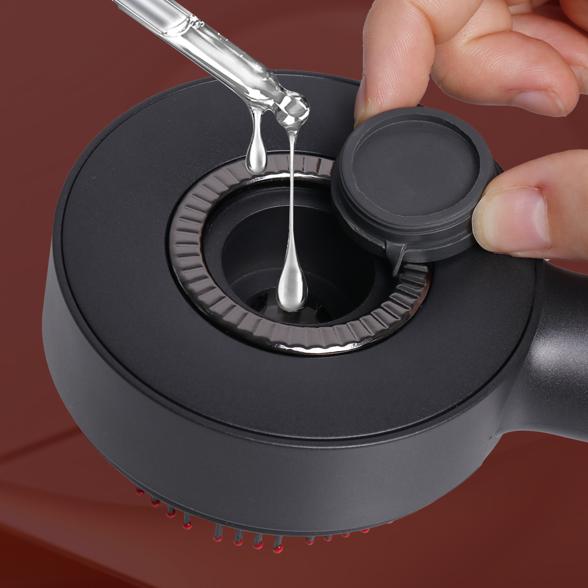 Physical Massage Mode Ems Low Frequency Pulsed Light Therapy Comb Head SPA