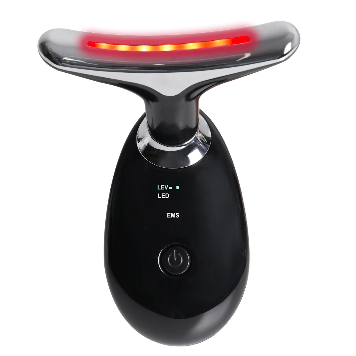 2025 Best Selling Handheld ABS Material Anti-Aging Neck Face Skin Care Tools EMS Neck Face Lifting Massager Beauty Device